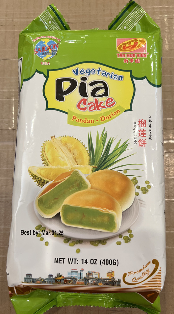 Bánh Bía Lá Dứa